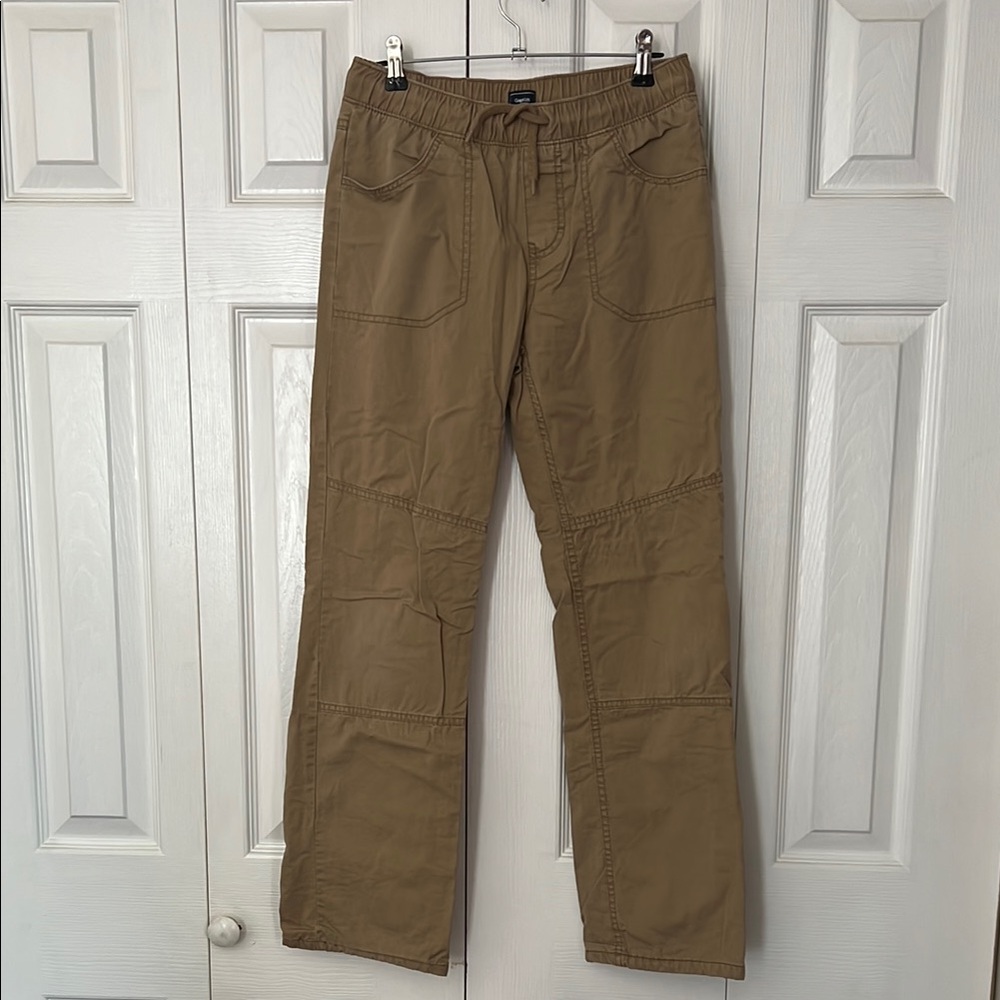 GAP Tan Cargo Pants Classic Straight-Leg Design